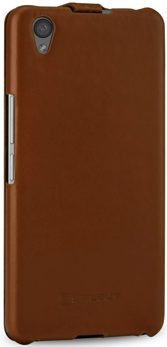 StilGut - OnePlus X Hülle UltraSlim Aus Leder 5 StilGut - OnePlus X Hülle UltraSlim Aus Leder – Bild 5