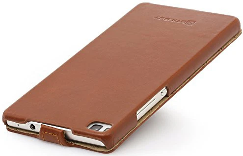 StilGut - Handyhülle Für Huawei P8 "UltraSlim" Aus Leder 3 StilGut - Handyhülle Für Huawei P8 "UltraSlim" Aus Leder – Bild 3