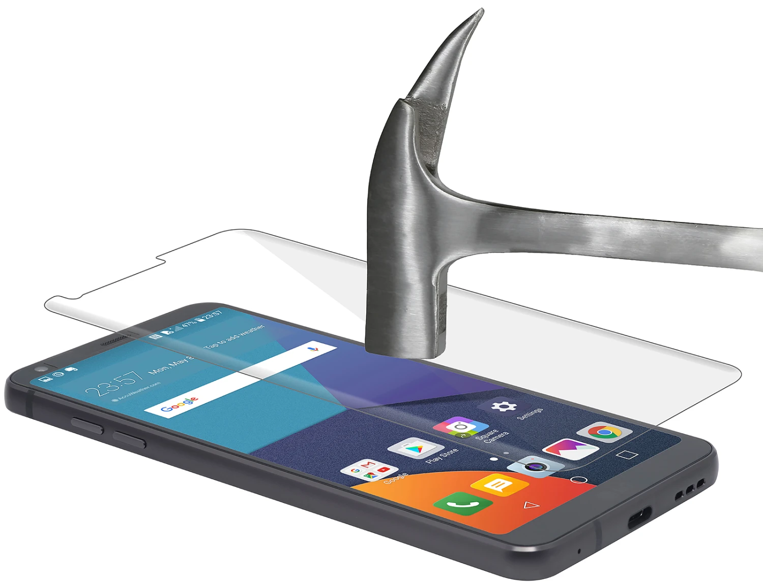 StilGut - Panzerglas 3D Curved LG G6 2 StilGut - Panzerglas 3D Curved LG G6 â Bild 2