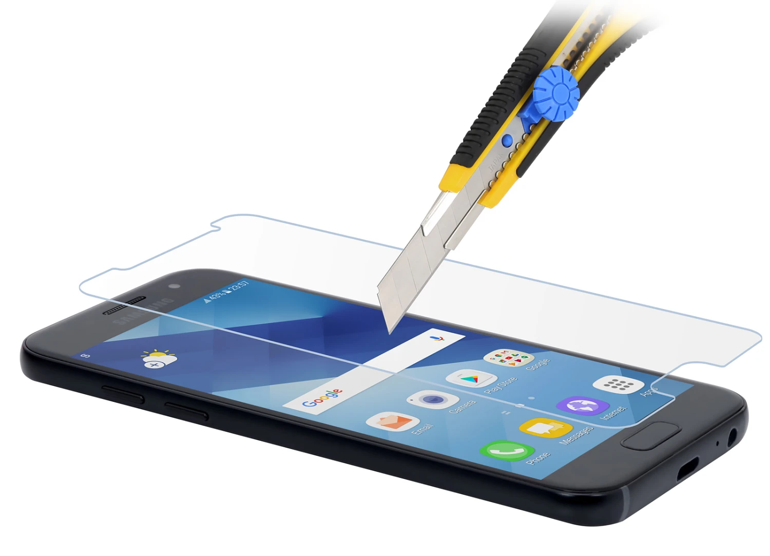 StilGut - Panzerglas Samsung Galaxy A3 (2017) 2er Pack 1 StilGut - Panzerglas Samsung Galaxy A3 (2017) 2er Pack