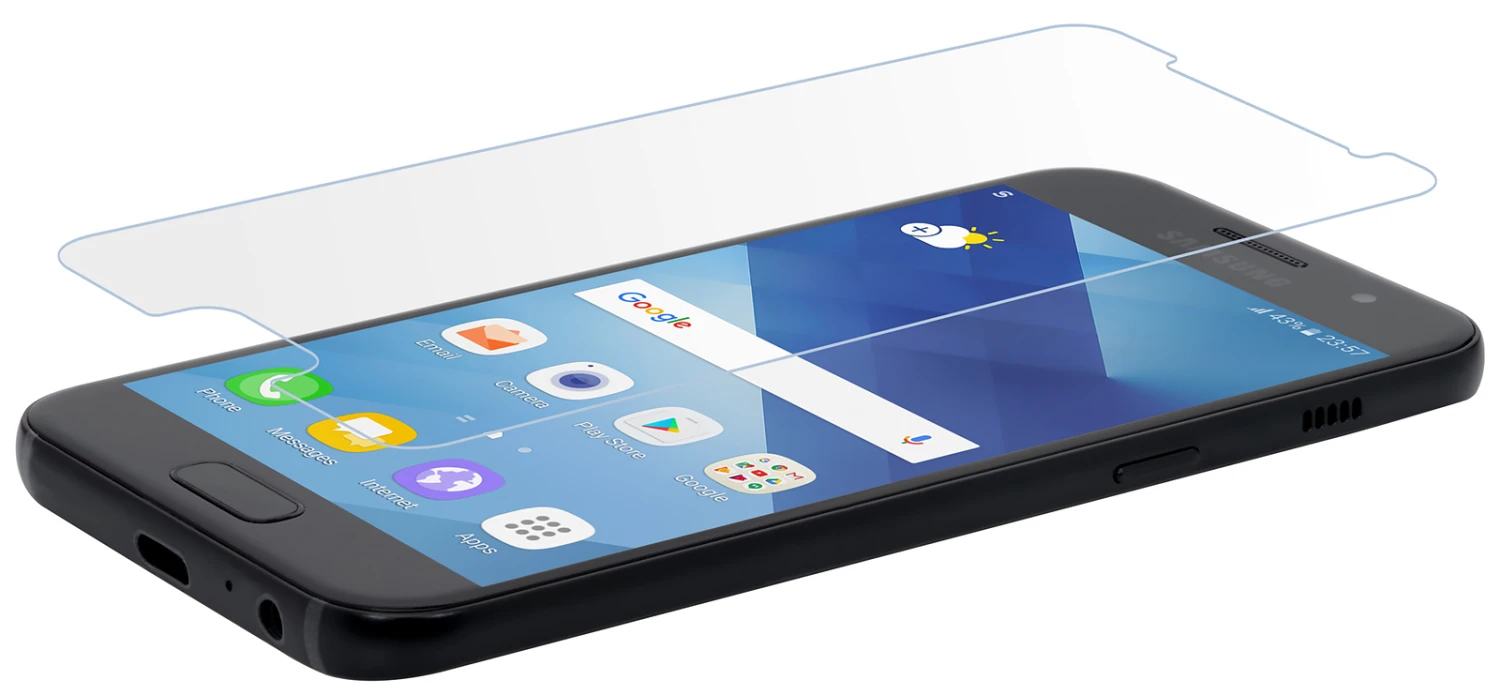 StilGut - Panzerglas Samsung Galaxy A3 (2017) 2er Pack 3 StilGut - Panzerglas Samsung Galaxy A3 (2017) 2er Pack – Bild 3