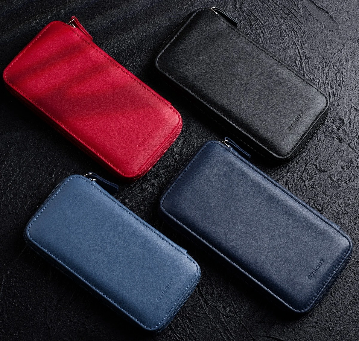 StilGut - Handytasche Aus Leder Mit Reissverschluss XXL 9 StilGut - Handytasche Aus Leder Mit Reissverschluss XXL – Bild 9