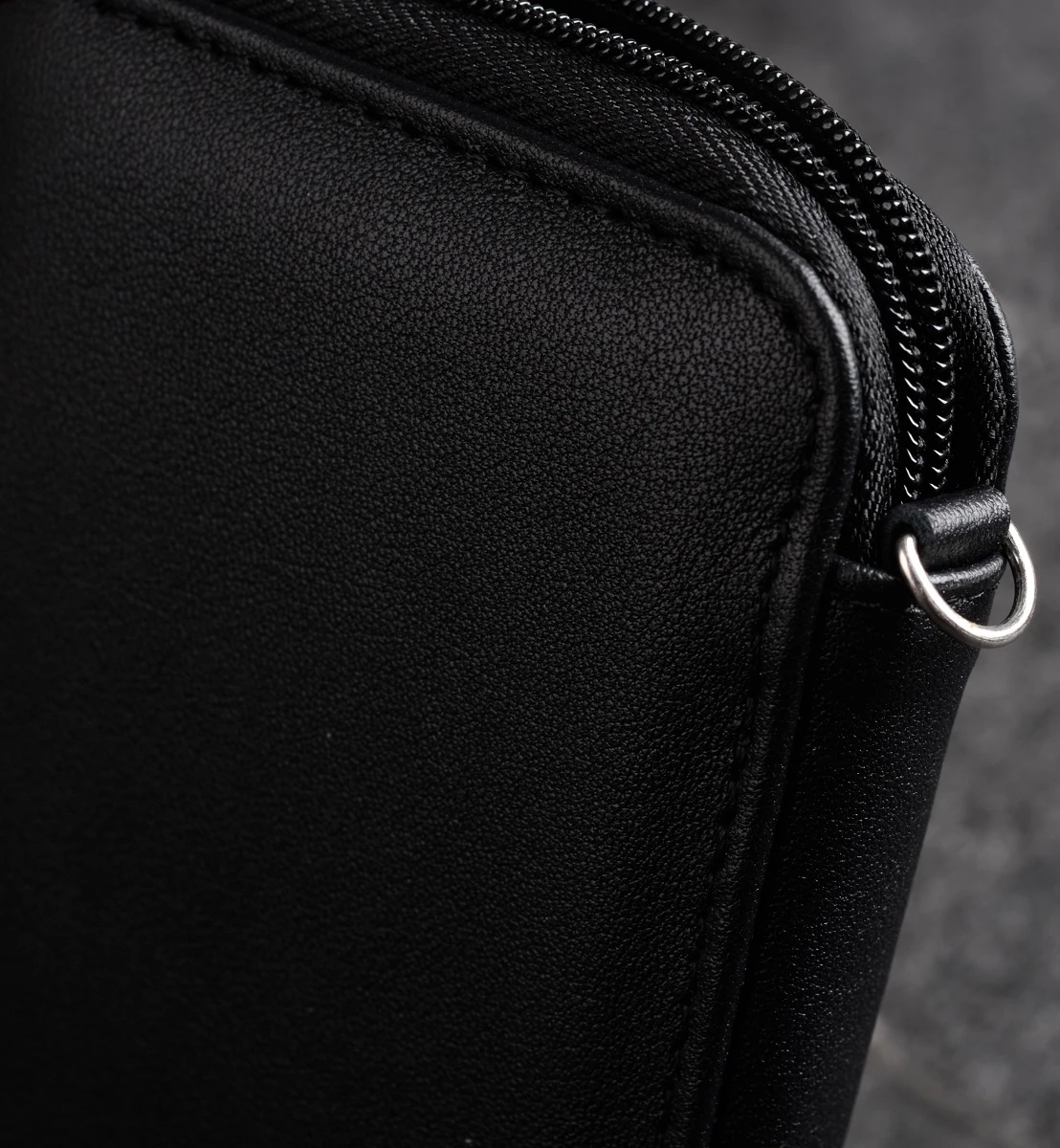 StilGut - Handytasche Aus Leder Mit Reissverschluss XXL 7 StilGut - Handytasche Aus Leder Mit Reissverschluss XXL – Bild 7