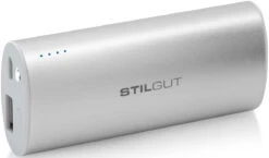 StilGut - Magic Wand Power Bank, Mobiler Akku Mit 5.200 MAh -Outlet STILGUT Store powerbank silber 5800mah 01