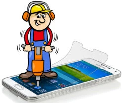 StilGut - Panzerglas Samsung Galaxy S5 (2er Pack) -Outlet STILGUT Store s5 galaxy panzerglasfolie 03