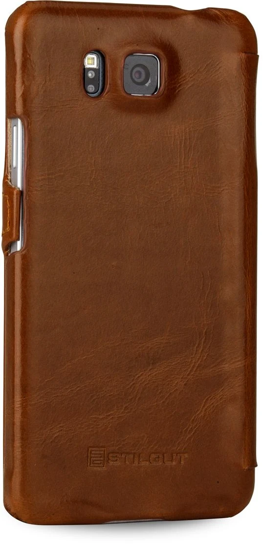StilGut - Handyhülle Für Samsung Galaxy Alpha "Book Type" Mit Clip 5 StilGut - Handyhülle Für Samsung Galaxy Alpha "Book Type" Mit Clip – Bild 5