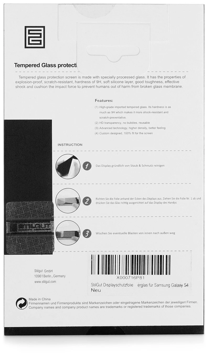 StilGut - Displayschutzfolie Für Samsung Galaxy Note 3 N9005 4 StilGut - Displayschutzfolie Für Samsung Galaxy Note 3 N9005 – Bild 4