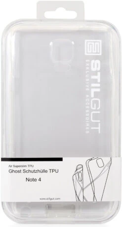 StilGut - Ghost, Schutzhülle Inkl. Schutzfolie Für Galaxy Note 4 -Outlet STILGUT Store samsung galaxy note 4 cover ghost 07