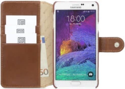 StilGut - Handyhülle Für Samsung Galaxy Note 4 "Talis" Aus Leder -Outlet STILGUT Store samsung galaxy note 4 t cog 01 1