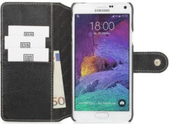 StilGut - Handyhülle Für Samsung Galaxy Note 4 "Talis" Aus Leder -Outlet STILGUT Store samsung galaxy note 4 t schw 01