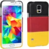 StilGut - Cover Aus Leder "Deutschland-Edition" Samsung Galaxy S5