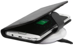 StilGut - Samsung Galaxy S7 Edge Hülle Talis Mit Standfunktion -Outlet STILGUT Store samsung galaxy s7 edge stilgut talis schwarz 04