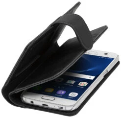 StilGut - Samsung Galaxy S7 Hülle Talis XL Mit Kreditkartenfach -Outlet STILGUT Store samsung galaxy s7 stilgut talis xl schwarz 04