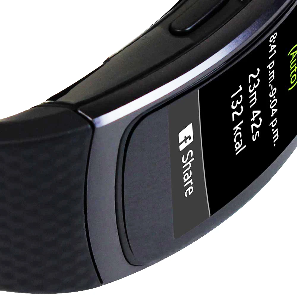 Skinomi - Displayschutzfolie Samsung Gear Fit2 TechSkin Vorder- Und Rückseite 2 Skinomi - Displayschutzfolie Samsung Gear Fit2 TechSkin Vorder- Und Rückseite – Bild 2