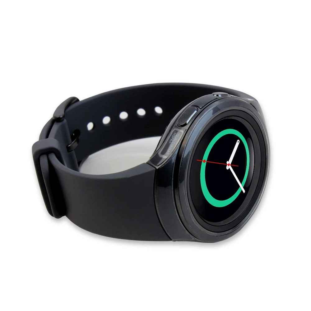Skinomi - Displayschutzfolie Samsung Gear S2 TechSkin Vorder- Und Rückseite 2 Skinomi - Displayschutzfolie Samsung Gear S2 TechSkin Vorder- Und Rückseite – Bild 2