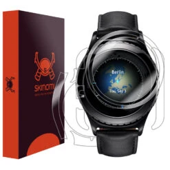 Skinomi - Displayschutzfolie Samsung Gear S2 Classic TechSkin Vorder- Und Rückseite