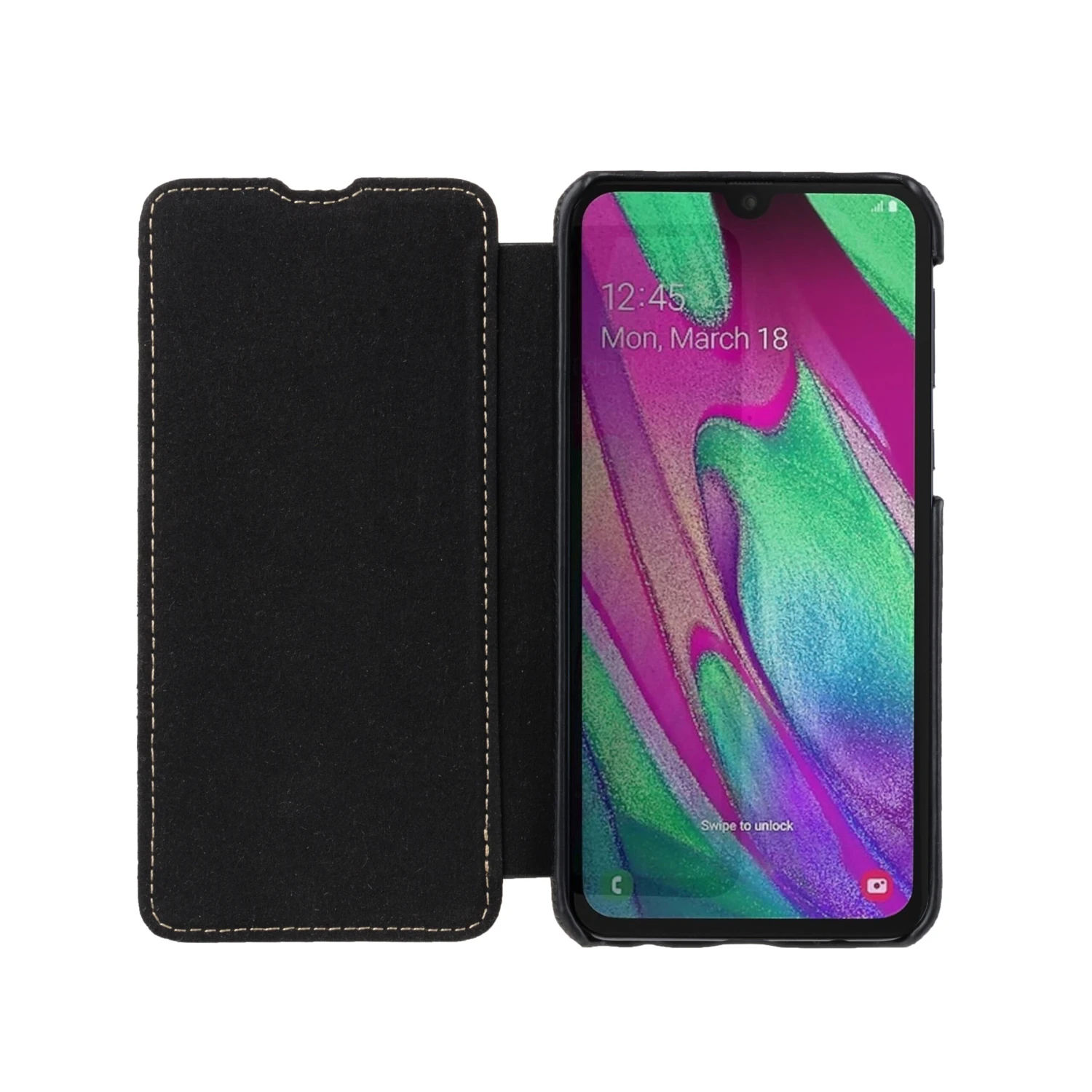 StilGut - Samsung Galaxy A40 Case Book Type 5 StilGut - Samsung Galaxy A40 Case Book Type – Bild 5