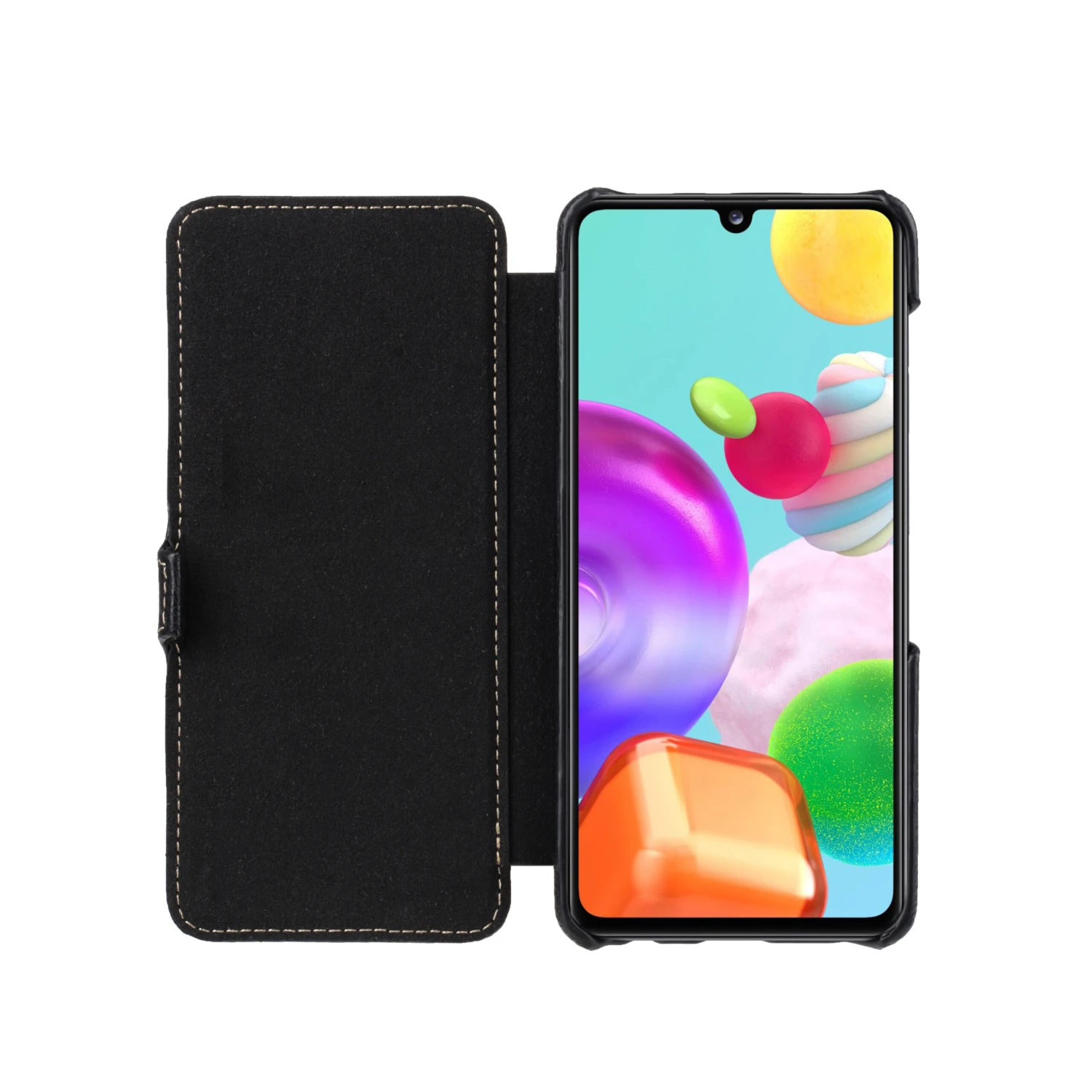 StilGut - Samsung Galaxy A41 Tasche Book Type Mit Clip 2 StilGut - Samsung Galaxy A41 Tasche Book Type Mit Clip – Bild 2