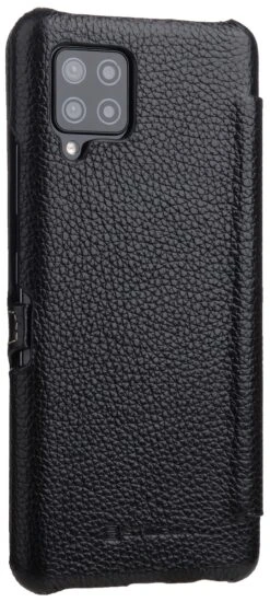 StilGut - Samsung Galaxy A42 5G Tasche Book Type Mit Clip -Outlet STILGUT Store samsung galaxy a42 5g book case clip black 05