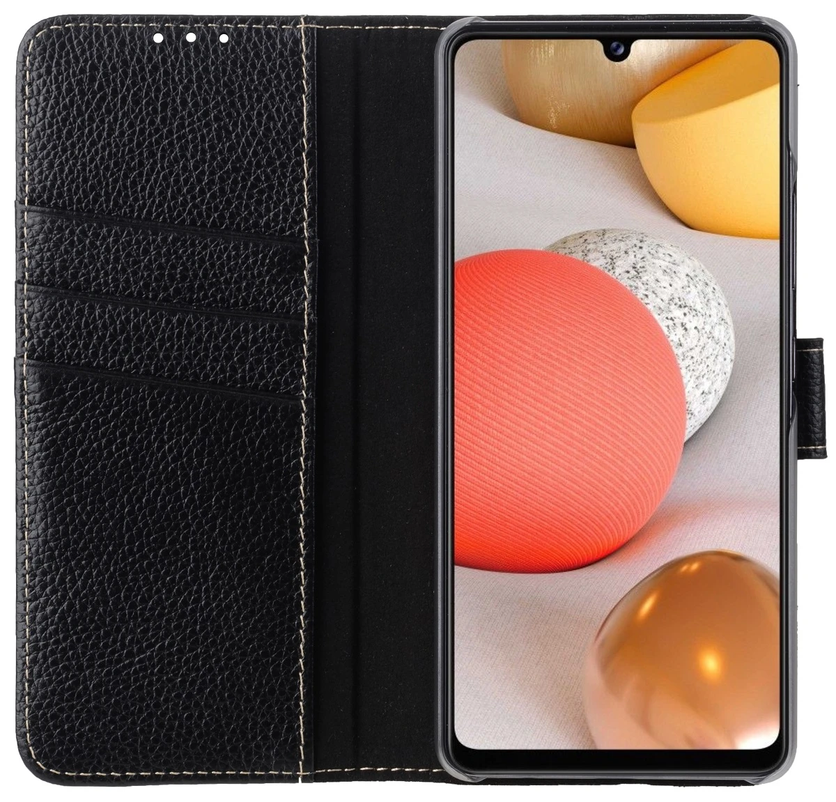 StilGut - Samsung Galaxy A42 5G Flip Cover Talis Mit Kartenfach 2 StilGut - Samsung Galaxy A42 5G Flip Cover Talis Mit Kartenfach – Bild 2