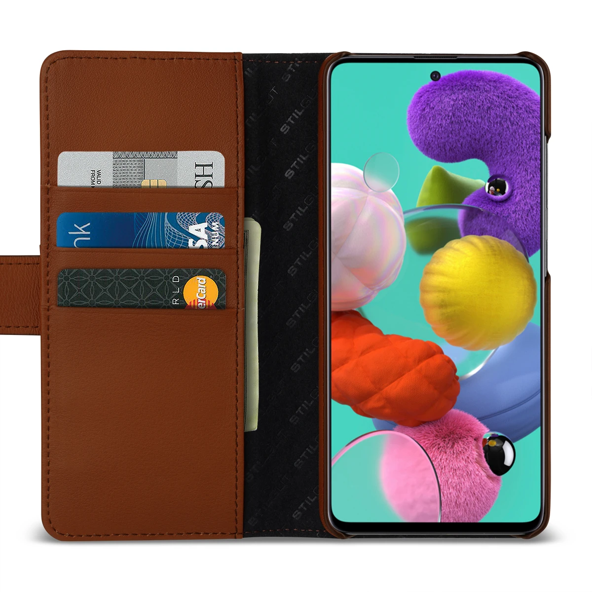StilGut - Samsung Galaxy A51 Flip Cover Talis Mit Kartenfach 8 StilGut - Samsung Galaxy A51 Flip Cover Talis Mit Kartenfach – Bild 8