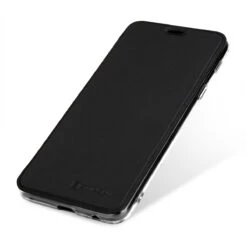 StilGut - Samsung Galaxy A6 Plus (2018) Book Type NFC/RFID Blocking Hülle -Outlet STILGUT Store samsung galaxy a6 plus 2018 huelle book type nfc rfid blocking schwarz transparent w 03