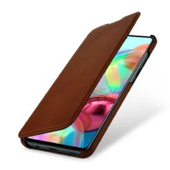 StilGut - Samsung Galaxy A71 Case Book Type -Outlet STILGUT Store samsung galaxy a71 book case brown td 01