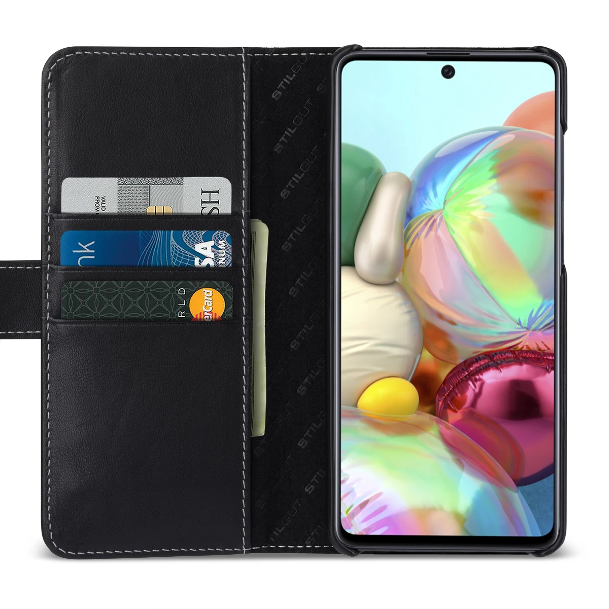 StilGut - Samsung Galaxy A71 Flip Cover Talis Mit Kartenfach 7 StilGut - Samsung Galaxy A71 Flip Cover Talis Mit Kartenfach – Bild 7