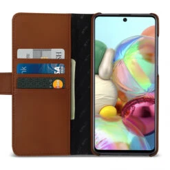 StilGut - Samsung Galaxy A71 Flip Cover Talis Mit Kartenfach 15 StilGut - Samsung Galaxy A71 Flip Cover Talis Mit Kartenfach -Outlet STILGUT Store samsung galaxy a71 wallet case talis brown td 01
