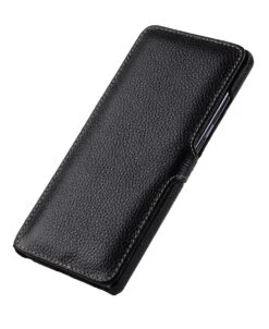 StilGut - Samsung Galaxy Note 20 Tasche Book Type Mit Clip -Outlet STILGUT Store samsung galaxy note 20 book case clip black m 03