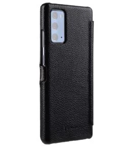 StilGut - Samsung Galaxy Note 20 Tasche Book Type Mit Clip -Outlet STILGUT Store samsung galaxy note 20 book case clip black m 05