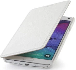 StilGut - Handyhülle Für Galaxy Note 4 "Book Type" Aus Leder -Outlet STILGUT Store samsung galaxy note 4 case bt w 01