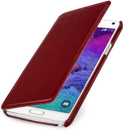 StilGut - Handyhülle Für Galaxy Note 4 "Book Type" Aus Leder -Outlet STILGUT Store samsung galaxy note 4 etui bt wr 01