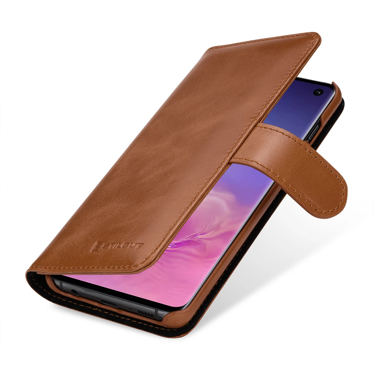 StilGut - Samsung Galaxy S10 Hülle Talis Mit Kartenfach 2 StilGut - Samsung Galaxy S10 Hülle Talis Mit Kartenfach – Bild 2