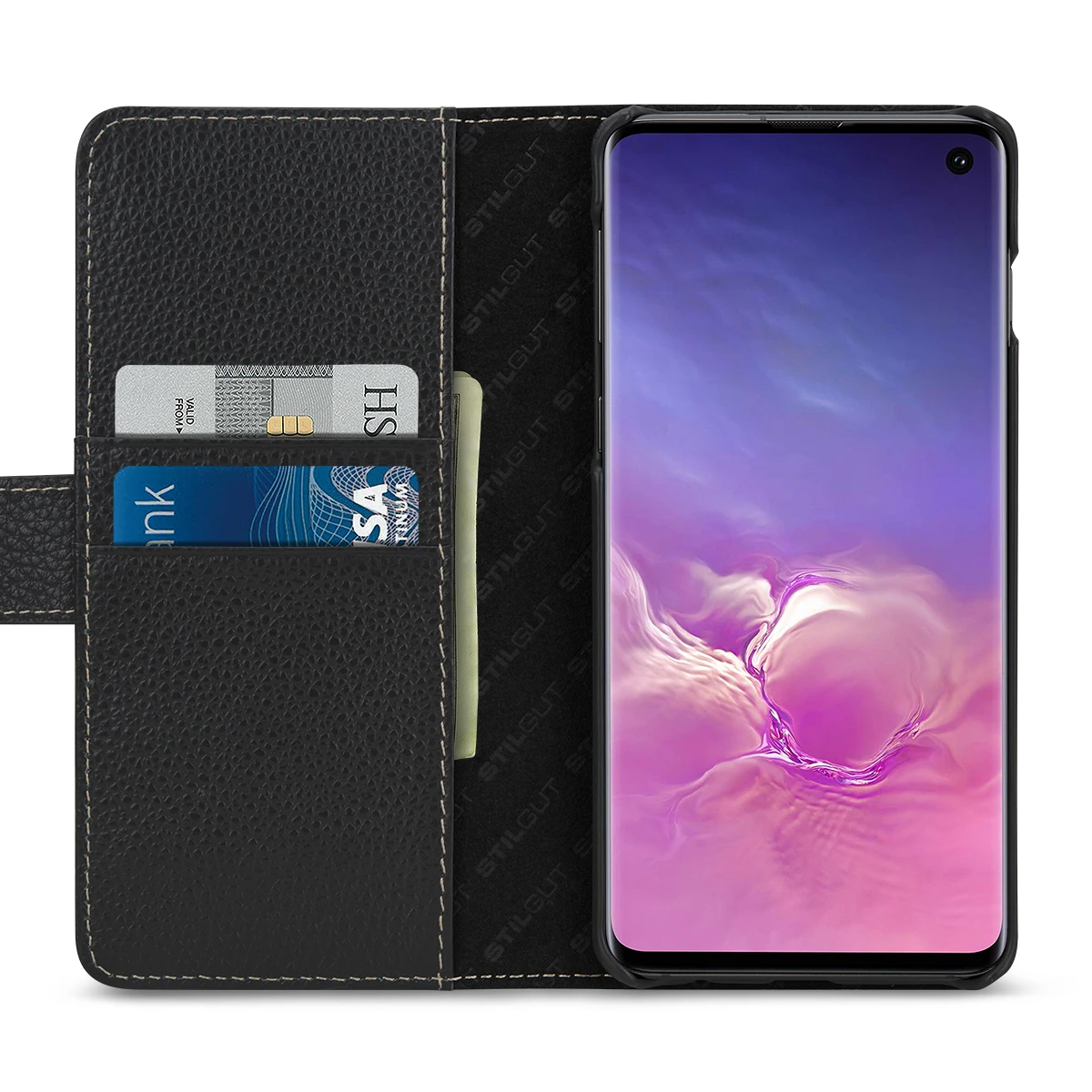 StilGut - Samsung Galaxy S10 Hülle Talis Mit Kartenfach 7 StilGut - Samsung Galaxy S10 Hülle Talis Mit Kartenfach – Bild 7