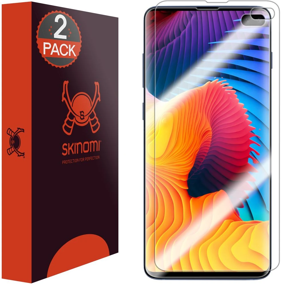 Skinomi - Samsung Galaxy S10 Plus Displayschutzfolie Edge To Edge (2er Pack)