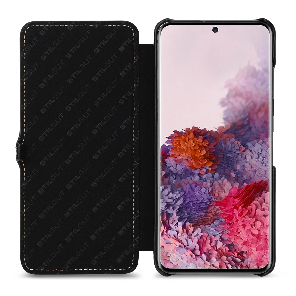 StilGut - Samsung Galaxy S20 Tasche Book Type Mit Clip 2 StilGut - Samsung Galaxy S20 Tasche Book Type Mit Clip – Bild 2