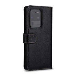 StilGut - Samsung Galaxy S20 Ultra Flip Cover Talis Mit Kartenfach -Outlet STILGUT Store samsung galaxy s20 ultra wallet case talis black td 05