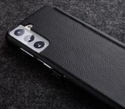 StilGut - Samsung Galaxy S21 Tasche Book Type Mit Clip -Outlet STILGUT Store samsung galaxy s21 book case clip black 06