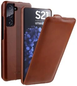 StilGut - Samsung Galaxy S21 Plus Hülle UltraSlim 22 StilGut - Samsung Galaxy S21 Plus Hülle UltraSlim -Outlet STILGUT Store samsung galaxy s21 plus flip case ultraslim brown 01
