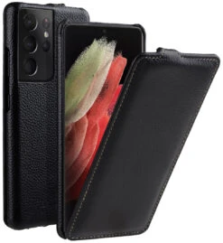 StilGut - Samsung Galaxy S21 Ultra Hülle UltraSlim 19 StilGut - Samsung Galaxy S21 Ultra Hülle UltraSlim -Outlet STILGUT Store samsung galaxy s21 ultra flip case ultraslim black 01 1