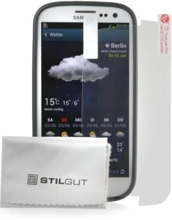 StilGut - Schutzhülle "Easy Stand" Mit Standfunktion Für Galaxy S3 I9300 -Outlet STILGUT Store samsung galaxy s3 easy stand schwarz 0759134590d8bc1
