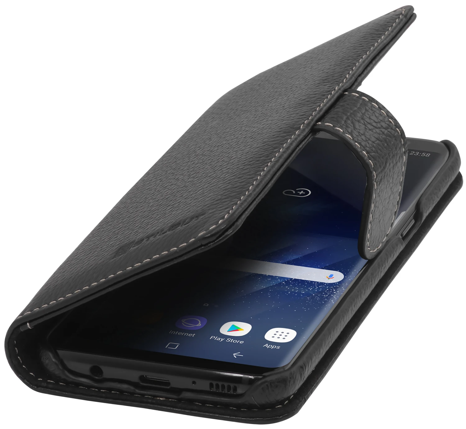 StilGut - Samsung Galaxy S8+ Hülle Talis Mit Kreditkartenfach 2 StilGut - Samsung Galaxy S8+ Hülle Talis Mit Kreditkartenfach – Bild 2