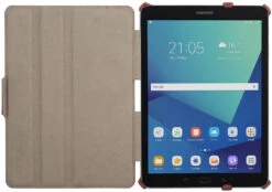 StilGut - Samsung Galaxy Tab S3 Tasche UltraSlim Mit Standfunktion -Outlet STILGUT Store samsung galaxy tab s3 tasche ultraslim mit standfunktion cognac 05