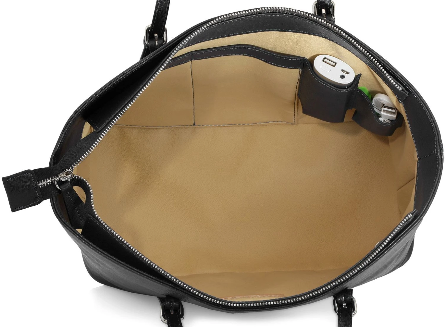 StilGut - Shopper Schultertasche Aus Echtem Italienischen Leder 4 StilGut - Shopper Schultertasche Aus Echtem Italienischen Leder – Bild 4