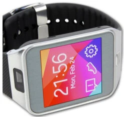 Skinomi - Displayschutzfolie Samsung Gear 2 TechSkin -Outlet STILGUT Store skinomi displayschutzfolie galaxy gear 2 04