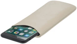 StilGut - Smartphone Sleeve Aus Leder L 25 StilGut - Smartphone Sleeve Aus Leder L -Outlet STILGUT Store smartphone sleeve aus leder l creme nappa 01594a3f6771d63