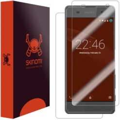 Skinomi - Displayschutzfolie Sony Xperia XA TechSkin Vorder- Und Rückseite