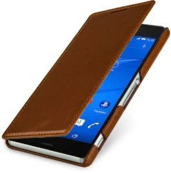 StilGut - Handyhülle Für Sony Xperia Z3 "Book Type" Ohne Clip -Outlet STILGUT Store sony xperia z3 case bt cog 01 1