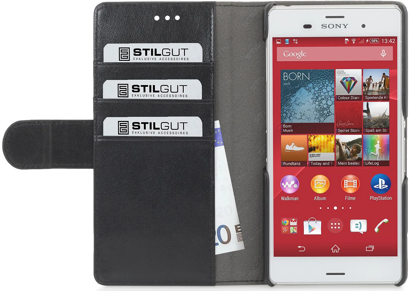 StilGut - Handyhülle Für Sony Xperia Z3 "Talis" 1 StilGut - Handyhülle Für Sony Xperia Z3 "Talis"